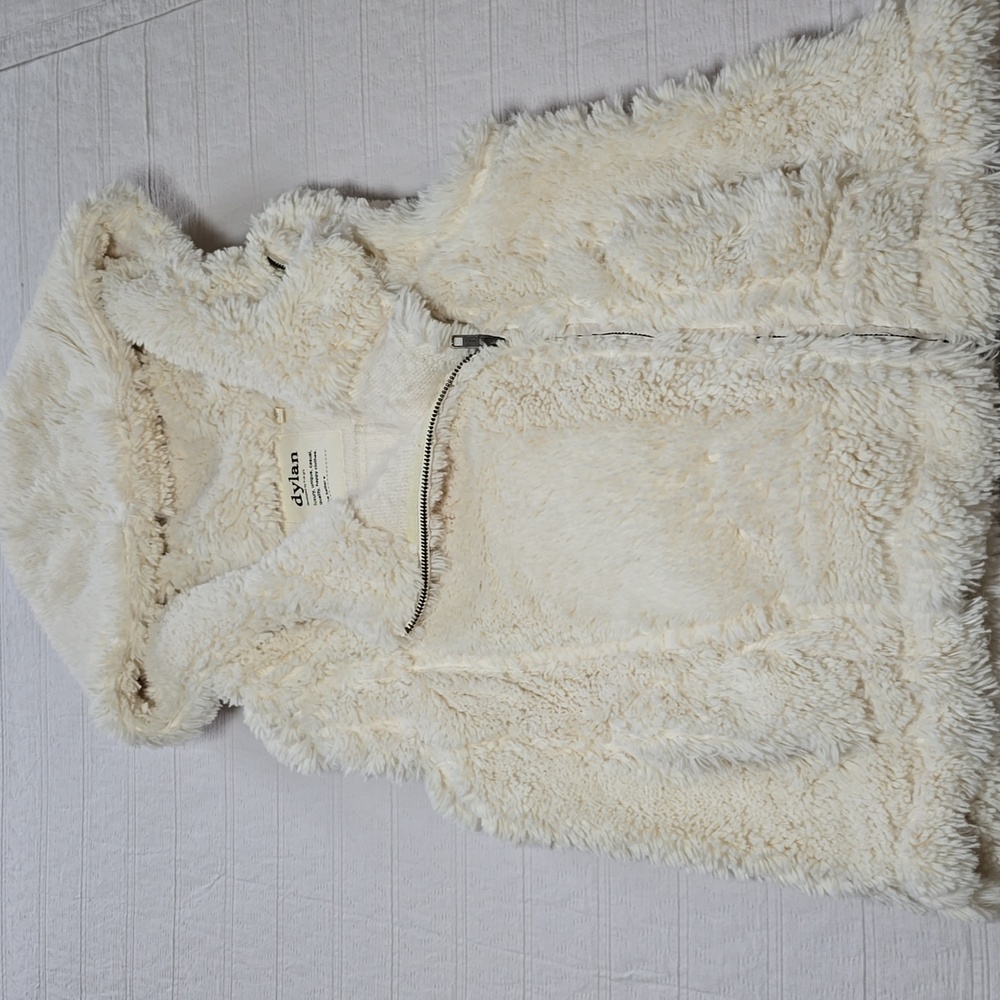 Dylan by True Grit Sherpa Teddy Vest Size XS